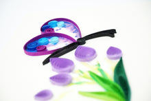 Load image into Gallery viewer, Butterfly & Flower Quilling Card