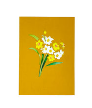 Load image into Gallery viewer, Gorgeous Daffodil Flower - WOW 3D Pop Up Greeting Card