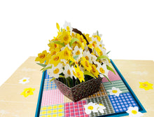 Load image into Gallery viewer, Gorgeous Daffodil Flower - WOW 3D Pop Up Greeting Card