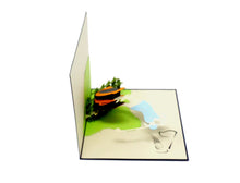 Load image into Gallery viewer, Female Golf Player - WOW 3D Pop Up Greeting Card