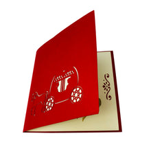 Load image into Gallery viewer, Horse Carriage - WOW 3D Pop Up Greeting Card