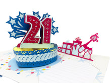 Load image into Gallery viewer, 21th Number - Birthday | Anniversary
