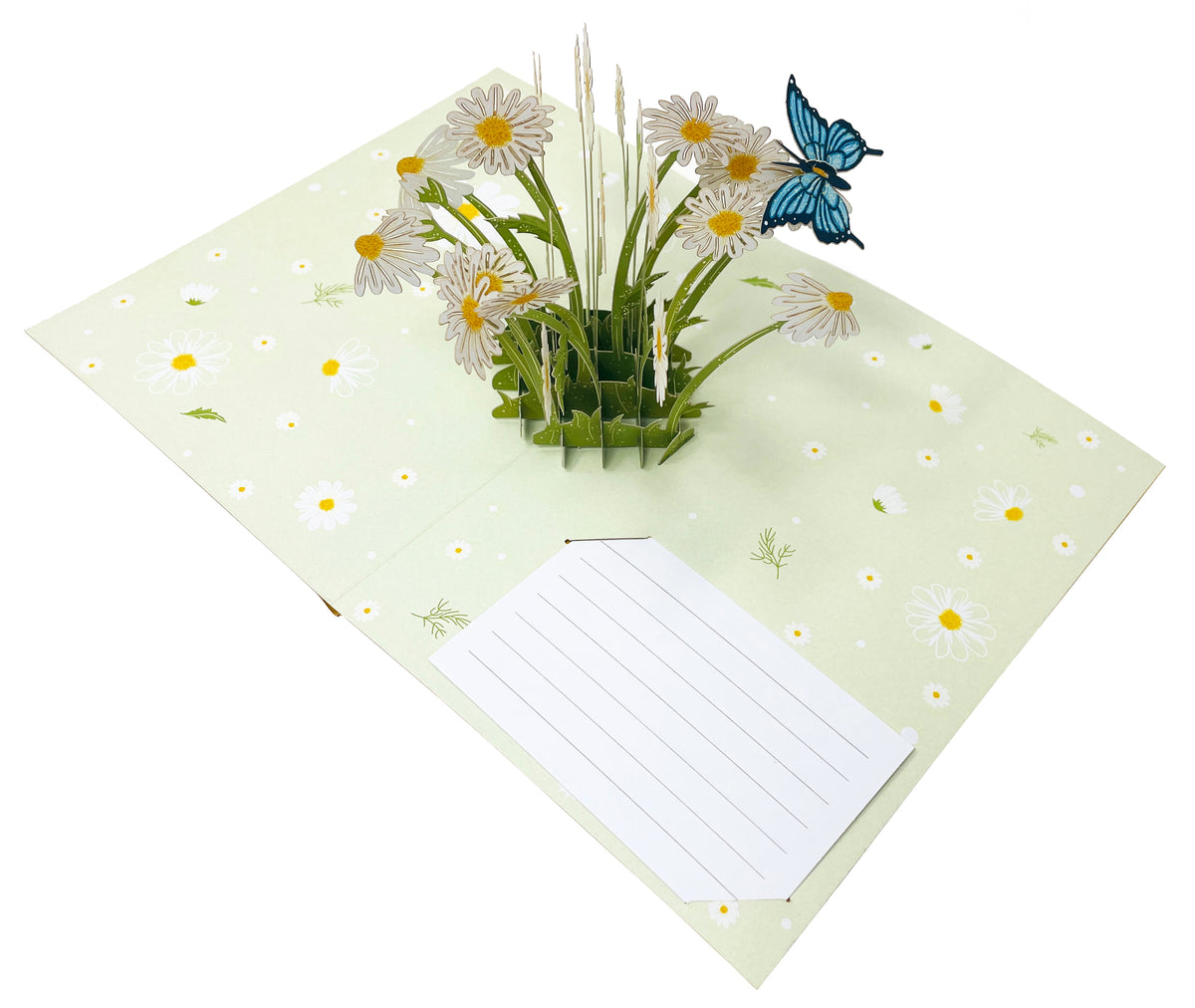 Daisy & Butterfly - WOW 3D Pop Up Greeting Card – WOW Pop Up Card
