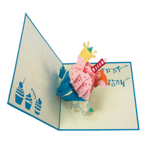 Load image into Gallery viewer, Wow Little Cupcake Birthday - 3D Pop Up Greeting Card