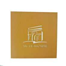 Load image into Gallery viewer, Arc De Triomphe - WOW 3D Pop Up Card

