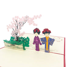 Load image into Gallery viewer, Kimono Japan - WOW 3D Pop Up Greeting Card
