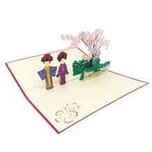 Load image into Gallery viewer, Kimono Japan - WOW 3D Pop Up Greeting Card