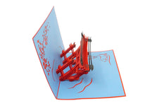 Load image into Gallery viewer, Miyajima Gate - WOW 3D Pop Up Greeting Card