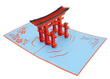 Load image into Gallery viewer, Miyajima Gate - WOW 3D Pop Up Greeting Card