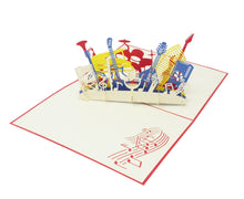 Load image into Gallery viewer, Music Orchestra - WOW 3D Pop Up Greeting Card