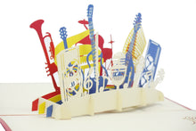 Load image into Gallery viewer, Music Orchestra - WOW 3D Pop Up Greeting Card
