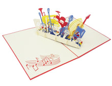 Load image into Gallery viewer, Music Orchestra - WOW 3D Pop Up Greeting Card