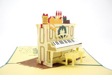 Load image into Gallery viewer, Piano - WOW 3D Pop Up Greeting Card