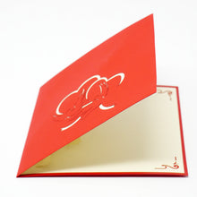 Load image into Gallery viewer, Rose Flower Carriage - WOW 3D Pop Up Greeting Card