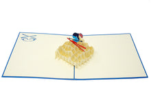 Load image into Gallery viewer, Skiing - WOW 3D Pop Up Greeting Card