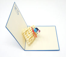 Load image into Gallery viewer, Skiing - WOW 3D Pop Up Greeting Card