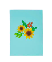 Load image into Gallery viewer, Sunflower Basket - WOW 3D Pop Up Greeting Card