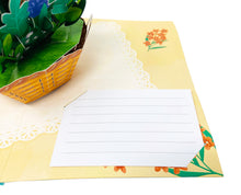 Load image into Gallery viewer, Sunflower Basket - WOW 3D Pop Up Greeting Card