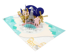 Load image into Gallery viewer, Love in Paris - WOW 3D Pop Up Greeting Card