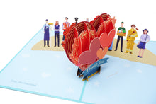 Load image into Gallery viewer, Thank You True Heroes - Front-line, Essential Workers, Doctors, Nurses, Police, Firefighter, Delivery