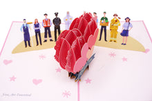 Load image into Gallery viewer, Thank You True Heroes - Front-line, Essential Workers, Doctors, Nurses, Police, Firefighter, Delivery