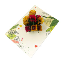 Load image into Gallery viewer, Tulip Gorgeous Flowers  - WOW 3D Pop Up Greeting Card