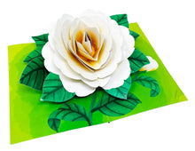 Load image into Gallery viewer, White Camellia Gorgeous Flower - WOW 3D Pop Up Greeting Card