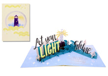 Load image into Gallery viewer, Let Your Light Shine - WOW 3D Pop Up Greeting Card