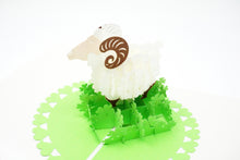 Load image into Gallery viewer, Sheep & Shamrock - WOW 3D Pop Up Card