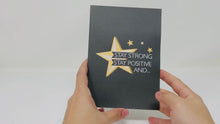 Load and play video in Gallery viewer, Believe in yourself - WOW 3D Pop Up Greeting Card
