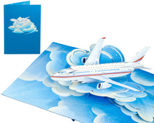 Load image into Gallery viewer, Airplane To The Sky - WOW 3D Pop Up Card