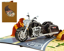 Load image into Gallery viewer, Motorbike - WOW 3D Pop Up Card
