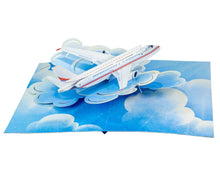 Load image into Gallery viewer, Airplane To The Sky - WOW 3D Pop Up Card