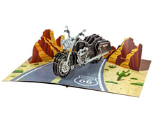 Load image into Gallery viewer, Motorbike - WOW 3D Pop Up Card
