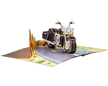 Load image into Gallery viewer, Motorbike - WOW 3D Pop Up Card
