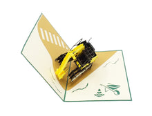 Load image into Gallery viewer, Excavator - WOW 3D Pop Up Greeting Card
