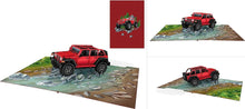 Load image into Gallery viewer, Off-Road Vehicles - WOW 3D Pop Up Card