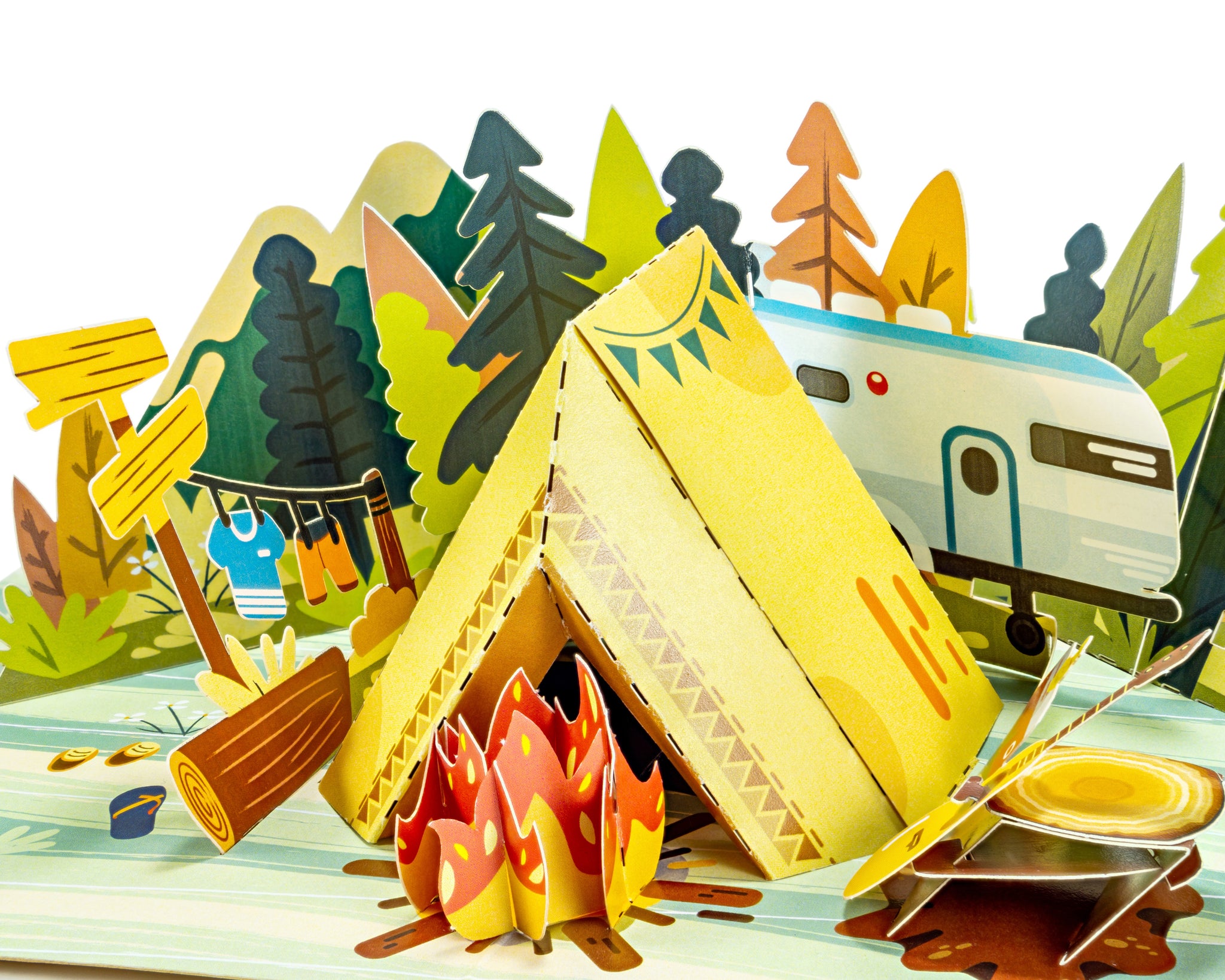 pop up card tent Camping Trip