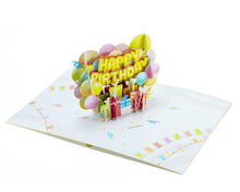 Load image into Gallery viewer, Happy Birthday Giftboxes &amp; Balloons - Birthday | Anniversary