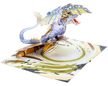 Load image into Gallery viewer, Cloud Legendary Dragon - 3D Pop Up Greeting Card
