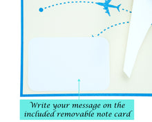 Load image into Gallery viewer, Airplane - WOW 3D Pop Up Card