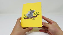Load and play video in Gallery viewer, Koala Family - 3D Pop Up Greeting Card