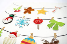 Load image into Gallery viewer, Christmas Icons Quilling Card