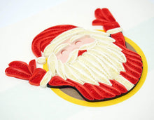 Load image into Gallery viewer, Santa Claus Quilling Card