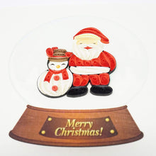Load image into Gallery viewer, Santa &amp; Snowman Quilling Card
