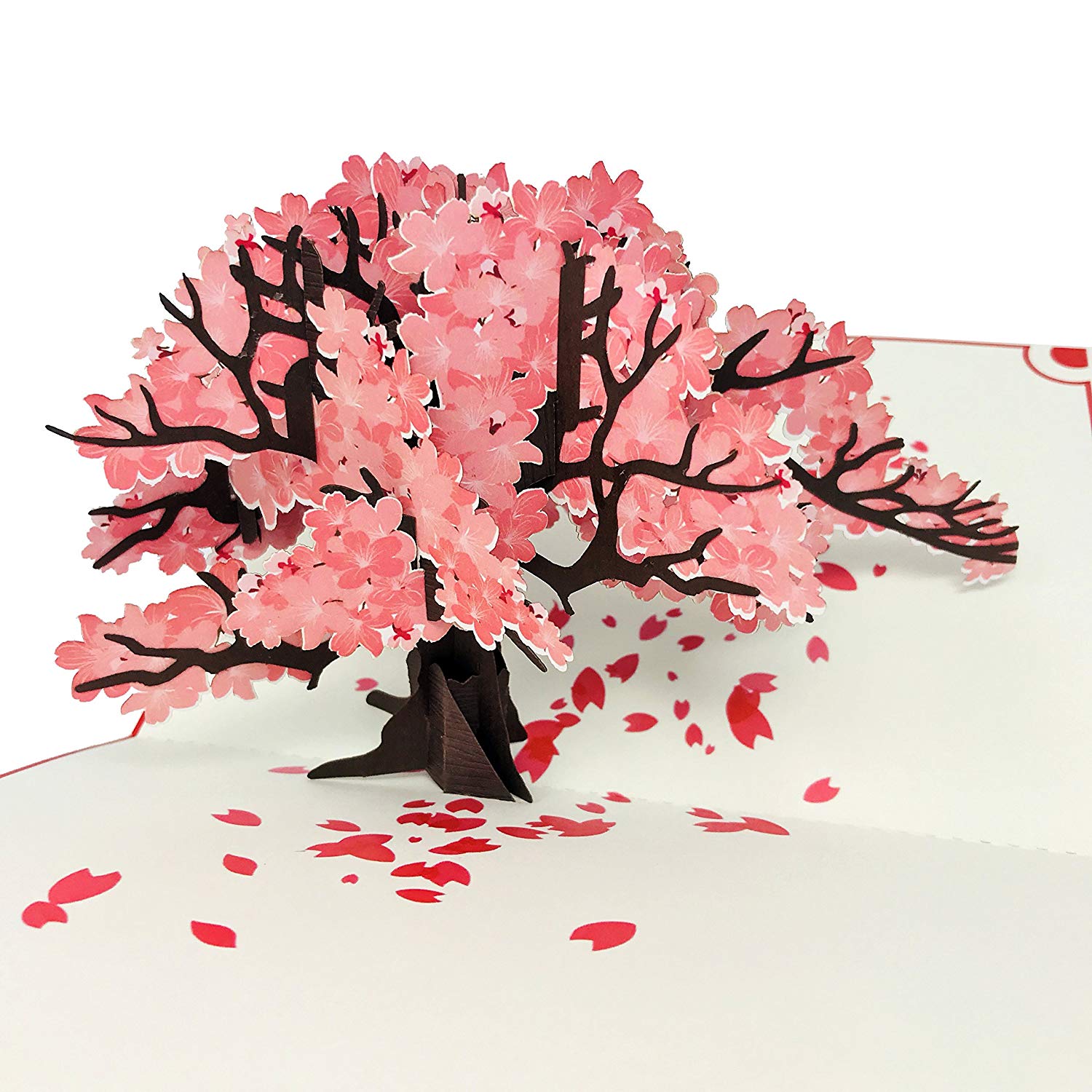 japanese cherry blossom tree wallpaper background created with generative  ai technology Stock Illustration | Adobe Stock