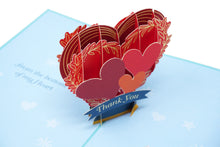 Load image into Gallery viewer, A Big Thank You - 3D Pop Up Greeting Card - For Friends, Family, Teachers, Neighbors, Co-Workers, Boss, Front-line, Essential Workers