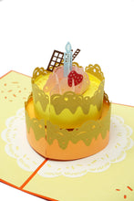Load image into Gallery viewer, Birthday Cake - WOW 3D Pop Up Greeting Card