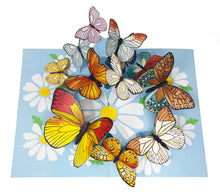 Load image into Gallery viewer, Gorgeous Butterflies - WOW 3D Pop Up Greeting Card
