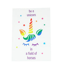 Load image into Gallery viewer, Be a Unicorn - WOW 3D Pop Up Greeting Card
